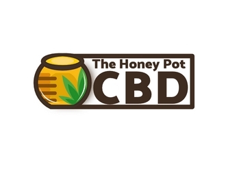 The Honey Pot CBD logo design by GologoFR