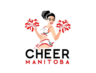 Cheer Manitoba logo design by samuraiXcreations