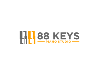 88 Keys Piano Studio logo design by semar