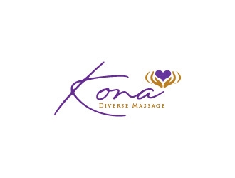Kona Diverse Massage  logo design by graphica