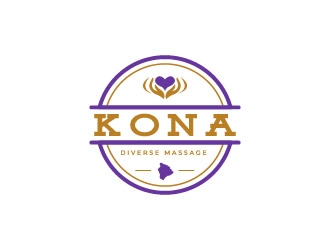 Kona Diverse Massage  logo design by graphica