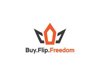 Buy.Flip.Freedom logo design by Gwerth