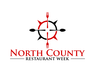 North County Restaurant Week logo design by lexipej