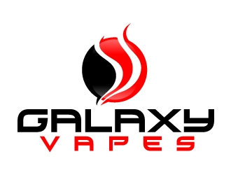 Galaxy Vapes logo design by ElonStark