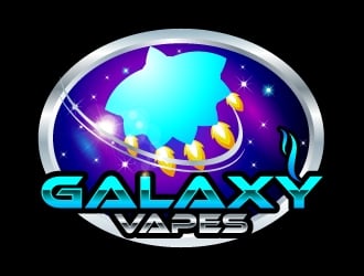 Galaxy Vapes logo design by uttam