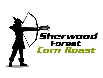 Sherwood Forest Corn Roast logo design by cybil