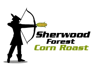 Sherwood Forest Corn Roast logo design by cybil