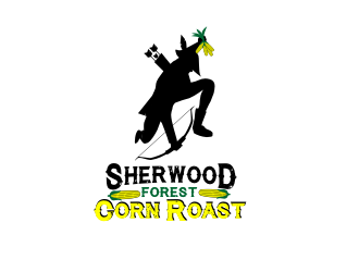 Sherwood Forest Corn Roast logo design by rdbentar
