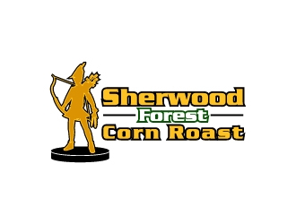 Sherwood Forest Corn Roast logo design by wongndeso