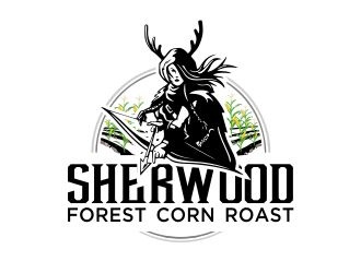 Sherwood Forest Corn Roast logo design by mrdesign