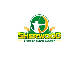 Sherwood Forest Corn Roast logo design by totoy07