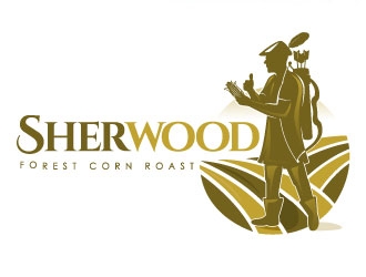 Sherwood Forest Corn Roast logo design by Suvendu