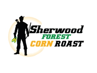 Sherwood Forest Corn Roast logo design by logopond
