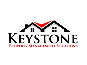 Keystone Property Management Solutions logo design by ElonStark
