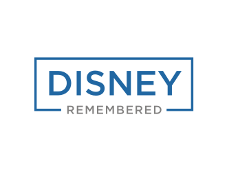 Disney Remembered logo design by tejo
