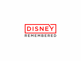 Disney Remembered logo design by checx