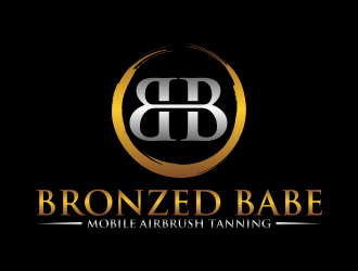 Bronzed Babe  logo design by maseru