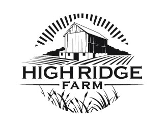 High Ridge Farm logo design by invento