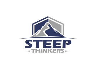 STEEP THINKERS logo design by YONK