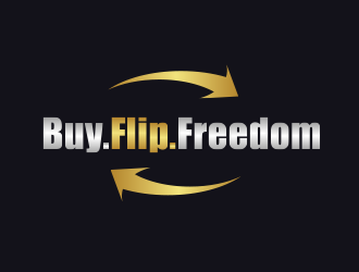 Buy.Flip.Freedom logo design by BeDesign