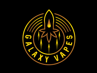 Galaxy Vapes logo design by SOLARFLARE