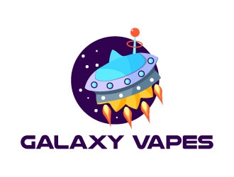 Galaxy Vapes logo design by boybud40