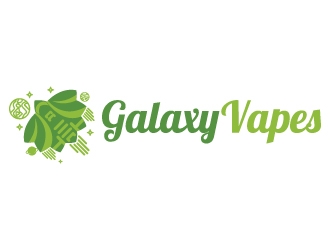 Galaxy Vapes logo design by jaize