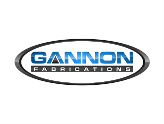 Gannon Fabrications logo design by evdesign