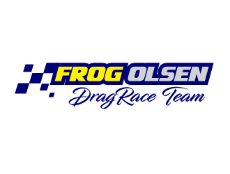 Frog Olsen Dragrace Team logo design by PRN123