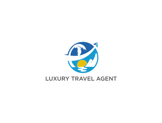 Luxury Travel Agent logo design by logitec
