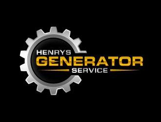 Henrys Generator Service  logo design by Benok