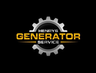 Henrys Generator Service  logo design by Benok