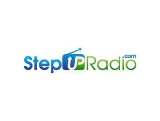 STEP UP Radio logo design by pixalrahul