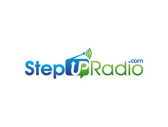 STEP UP Radio logo design by pixalrahul