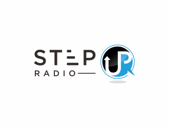 STEP UP Radio logo design by checx