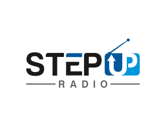 STEP UP Radio logo design by creator_studios