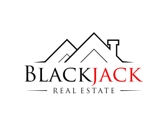 Blackjack Real Estate logo design by blessings