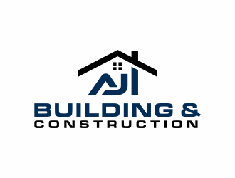 AJI Building & Construction logo design by checx