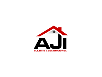 AJI Building & Construction logo design by haidar