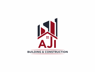 AJI Building & Construction logo design by ammad