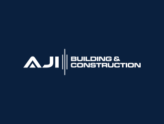 AJI Building & Construction logo design by ammad