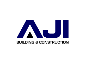 AJI Building & Construction logo design by protein