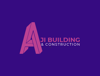 AJI Building & Construction logo design by czars