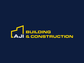 AJI Building & Construction logo design by creator_studios