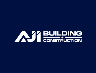 AJI Building & Construction logo design by santrie