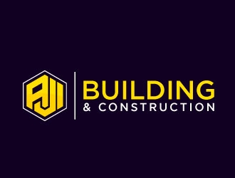 AJI Building & Construction logo design by desynergy