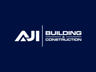 AJI Building & Construction logo design by santrie