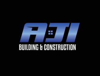 AJI Building & Construction logo design by d1ckhauz