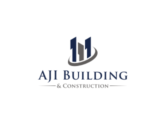 AJI Building & Construction logo design by asyqh