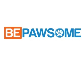 Be Pawsome logo design by shravya